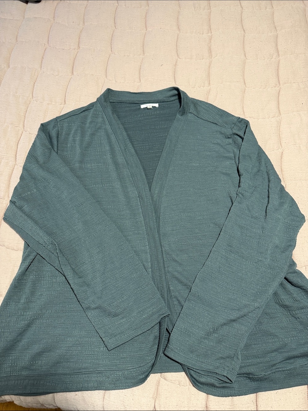 Maurices Teal Open-Front Blazer
